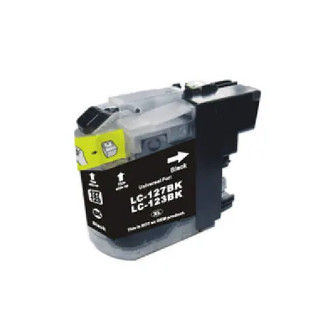 Kompatibel zu Brother LC-121 / LC-123BK Tinte Black