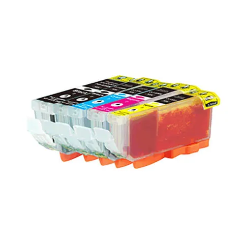 Kompatibel zu Canon PGI-5/CLI-8 Tinten Spar-Set (4 Stk.)