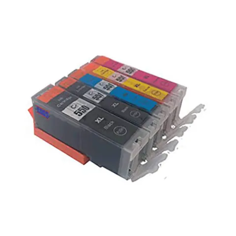 Kompatibel zu Canon (6431B001) PGI-550 XL Tinten Spar-Set (5 Stk.)