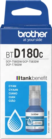 Original Brother BTD-180C Druckerpatrone Cyan