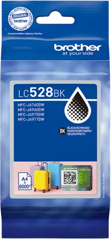 Original Brother LC528BK Druckerpatrone Schwarz