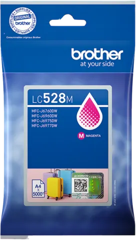 Original Brother LC528M Druckerpatrone Magenta
