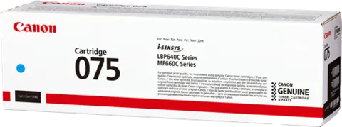 Original Canon 075 c / 6364C002 Toner Cyan