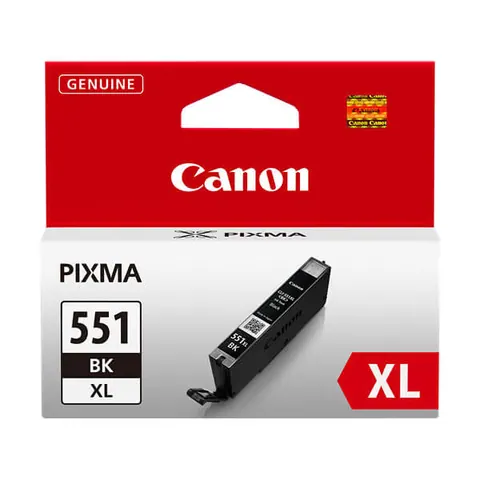 Original Canon (6443B001) CLI-551BK XL Tinte Black