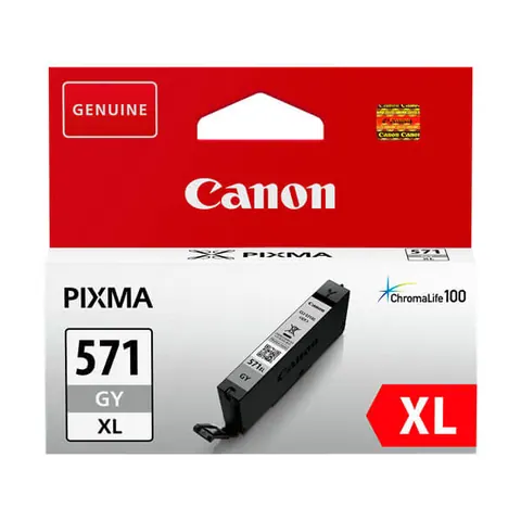 Original Canon (0335C001) CLI-571G XL Tinte Grey
