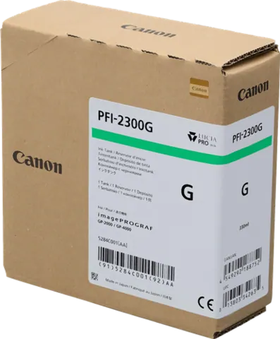 Original Canon PFI-2300g (5284C001) Grün Tintenpatrone
