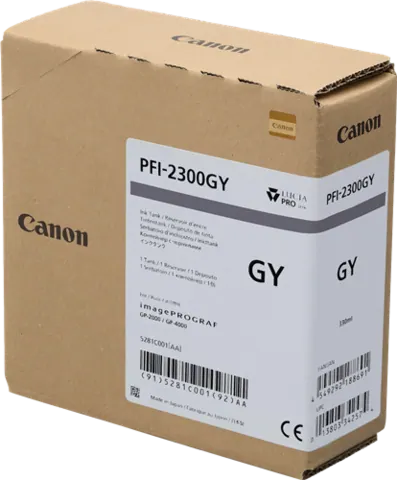 Original Canon PFI-2300gy (5281C001) Grau Tintenpatrone
