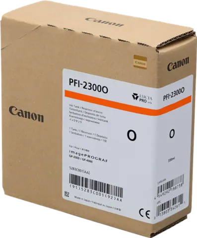 Original Canon PFI-2300o (5283C001) Orange Tintenpatrone