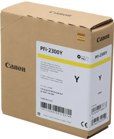 Original Canon PFI-2300y (5280C001) Gelb Tintenpatrone