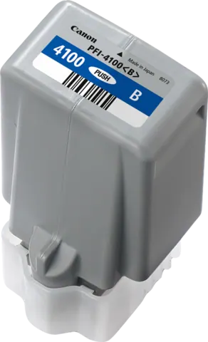 Original Canon PFI-4100b / 6786C001 Druckerpatrone Blau