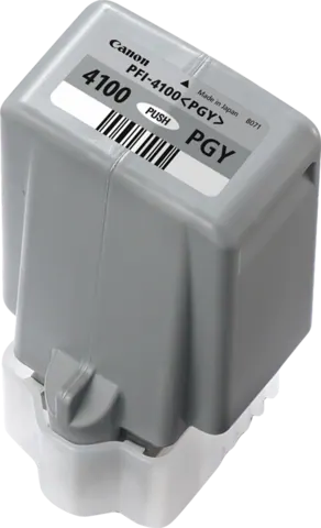 Original Canon PFI-4100pgy / 6784C001 Druckerpatrone Grau