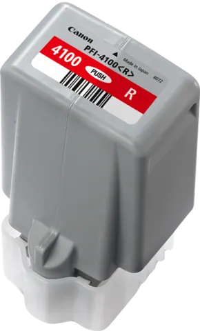Original Canon PFI-4100r / 6785C001 Druckerpatrone Rot