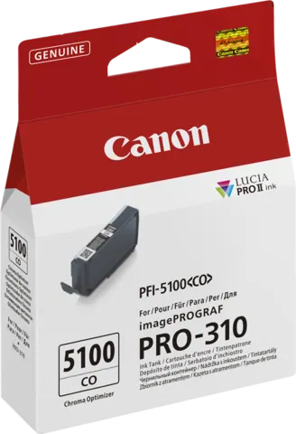 Original Canon PFI-5100co Transparent / 6960C001 Druckerpatrone Farblos