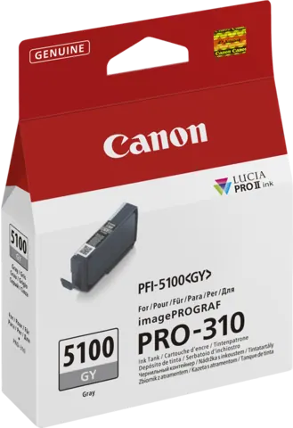 Original Canon PFI-5100gy / 6959C001 Druckerpatrone Grau