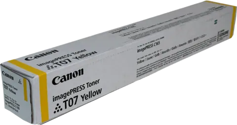 Original Canon T07 y / 3644C001 Toner Gelb