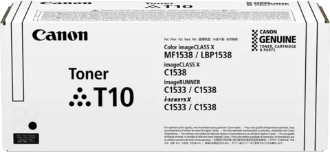 Original Canon T10 bk / 4566C001 Toner Schwarz