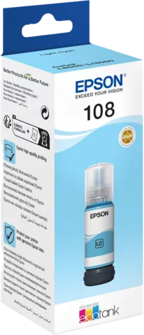 Original Epson 108 / C13T09C54A Druckerpatrone Light Cyan