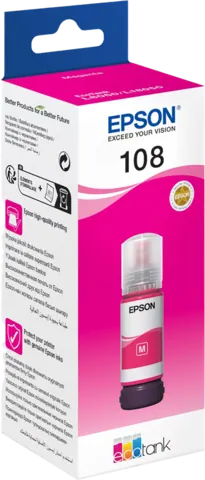 Original Epson 108 / C13T09C34A Druckerpatrone Magenta