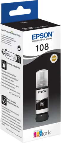 Original Epson 108 / C13T09C14A Druckerpatrone Schwarz