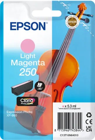 Original Epson 250 / C13T16N64010 Druckerpatrone Light Magenta