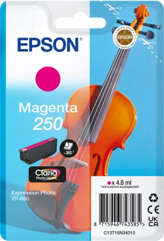 Original Epson 250 / C13T16N34010 Druckerpatrone Magenta