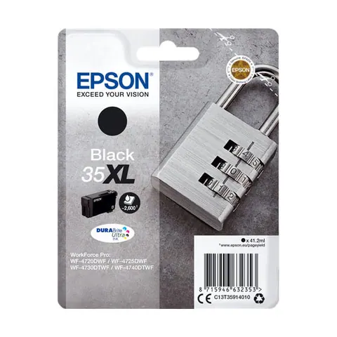 Original Epson (C13T35914010) T35XL Tinte Schwarz