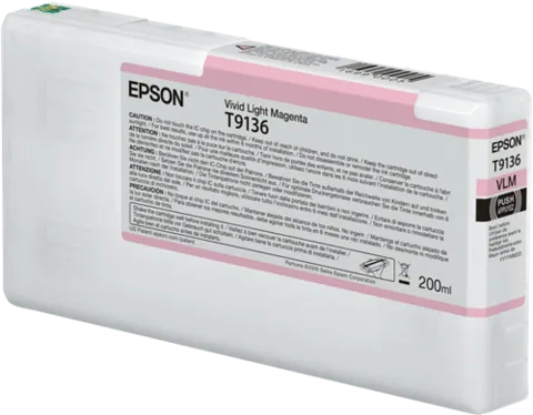 Original Epson T9136 (C13T91360N) Light Magenta Tintenpatrone