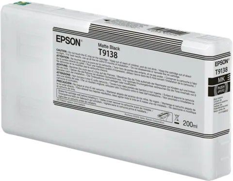 Original Epson T9138 (C13T91380N) Matt Schwarz Tintenpatrone
