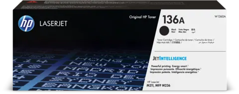 Original HP 136A / W1360A Toner Schwarz