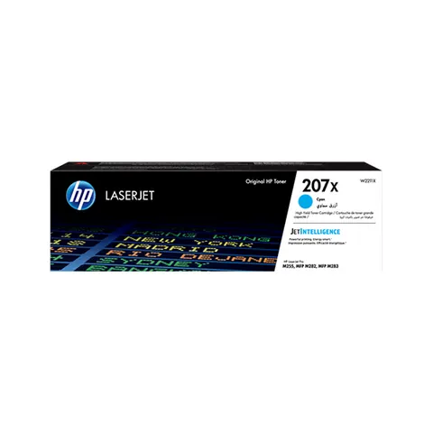 Original HP 207X (W2211X) Toner Cyan