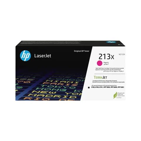 Original HP 213X Toner Magenta (W2133X)