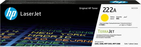 Original HP 222A / W2222A Toner Gelb