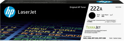 Original HP 222A / W2220A Toner Schwarz