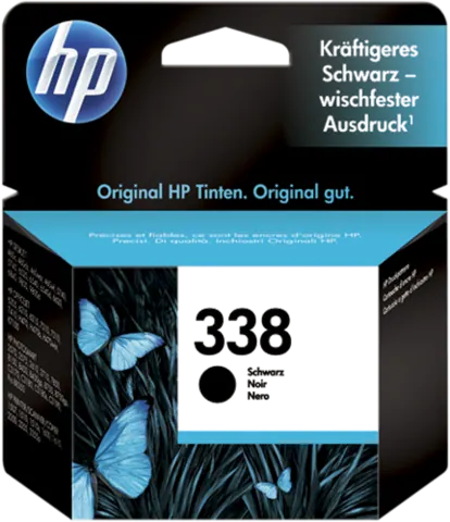 Original HP 338 (C8765EE) Tintenpatrone Schwarz