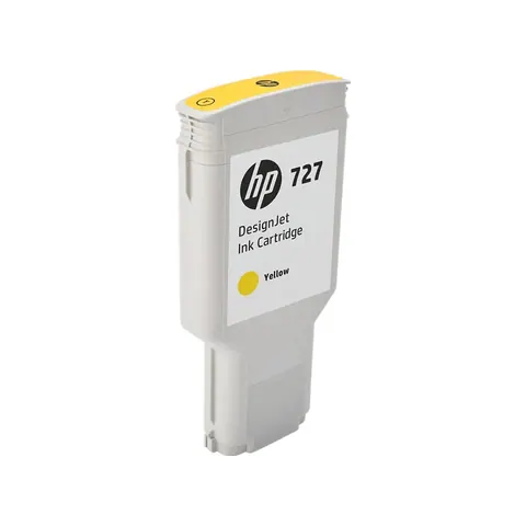 Original HP 727 Druckerpatrone Gelb (B3P21A)
