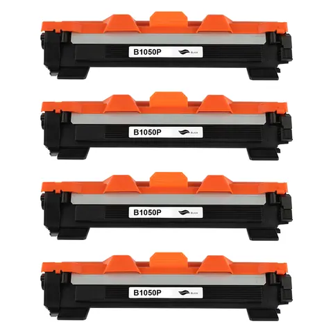 Kompatibel zu Brother TN-1050 Toner Schwarz Spar-Set (4 Stk.)