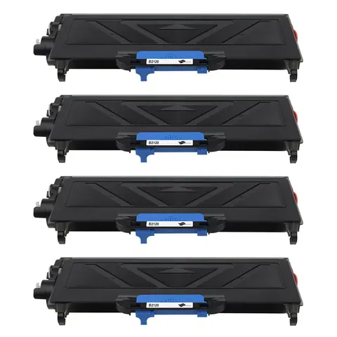 Kompatibel zu Brother TN-2120 Toner Schwarz Spar-Set (4 Stk.)