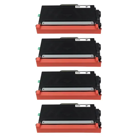 Kompatibel zu Brother TN-3380 Toner Schwarz  Spar-Set (4 Stk.)