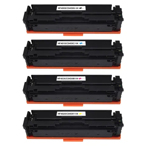 Kompatibel zu Canon 045H Toner Spar-Set (4 Stk.)