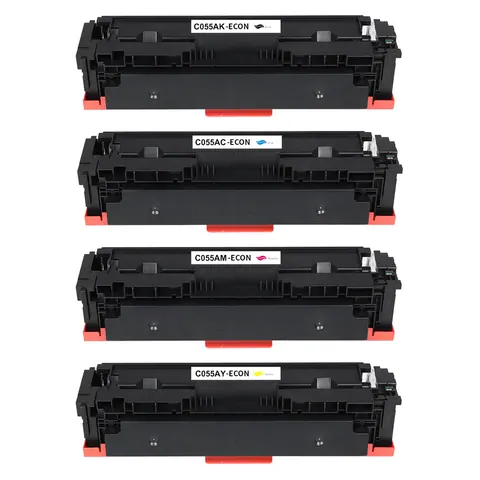 Kompatibel zu Canon 055H Toner BK C M Y Multipack