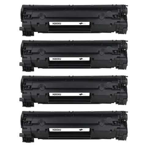 Kompatibel zu Canon 737 Toner Black Spar-Set (4 Stk.)