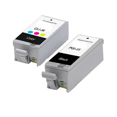 Kompatibel zu Canon PGI-35/CLI-36 Druckerpatronen Spar-Set