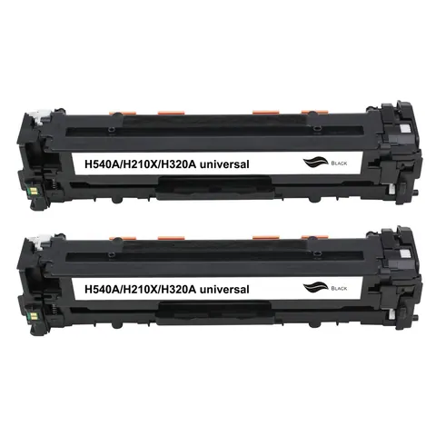 Kompatibel zu HP CB540A / 125A Toner Black Spar-Set (2 Stk.)