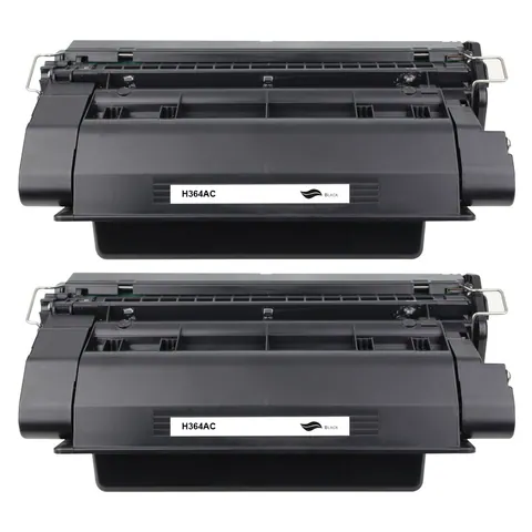 Kompatibel zu HP CC364A Toner Black Spar-Set (2 Stk.)