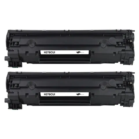 Kompatibel zu HP CE278A (78A) Toner Black Spar-Set (2 Stk.)