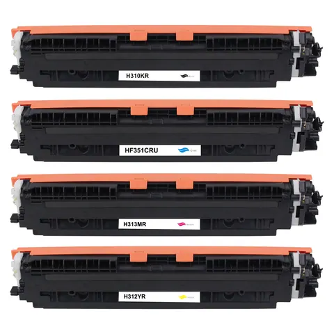 Kompatibel zu HP CE310A / 126A Toner Spar-Set (4 Stk.)