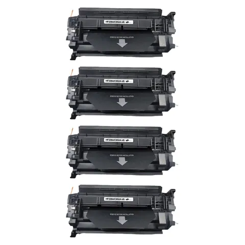 Kompatibel zu HP CF226X / 26X Toner Black Spar-Set (4 Stk.)