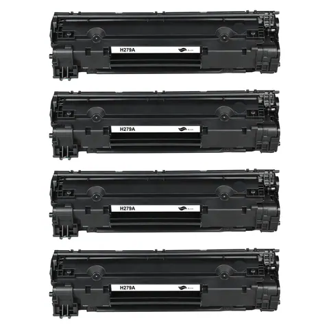 Kompatibel zu HP CF279A Toner Black Spar-Set (4 Stk.)