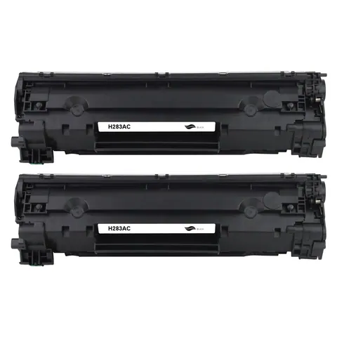 Kompatibel zu HP CF283A / 83A Toner Black Spar-Set (2 Stk.)
