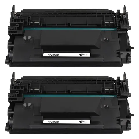 Kompatibel zu HP CF287A / 87A Toner Black Spar-Set (2 Stk.)